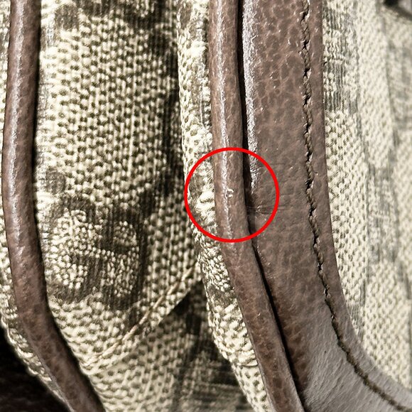 GUCCI Brown Canvas Hobo Bag - Picture 10 of 14